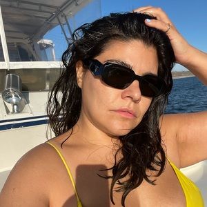 COPY - Prada PR 17ws Black sunglasses